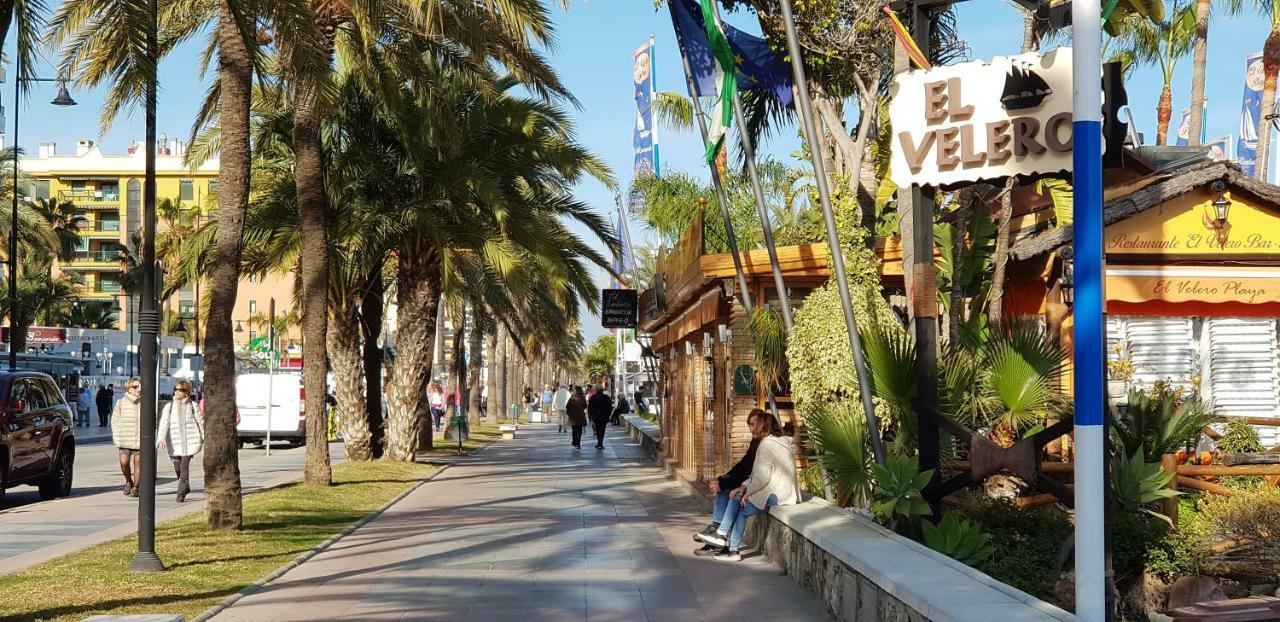 Ferienwohnung Apartamento Duplex Frente Al Mar Paseo Maritimo Torremolinos Exterior foto