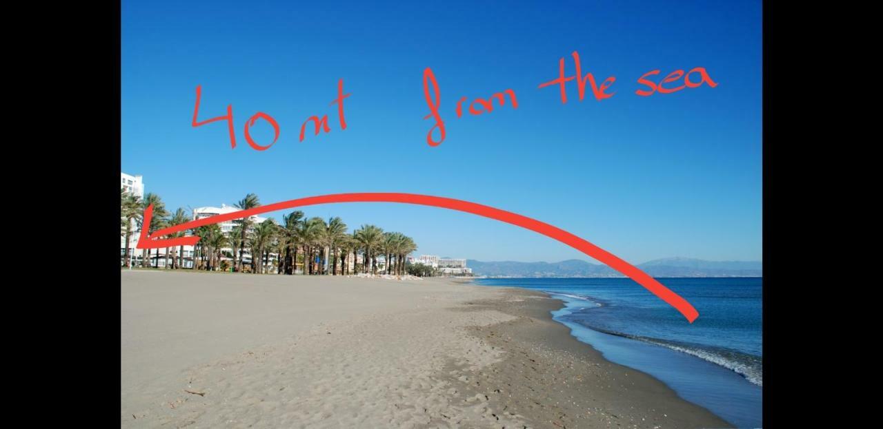 Ferienwohnung Apartamento Duplex Frente Al Mar Paseo Maritimo Torremolinos Exterior foto